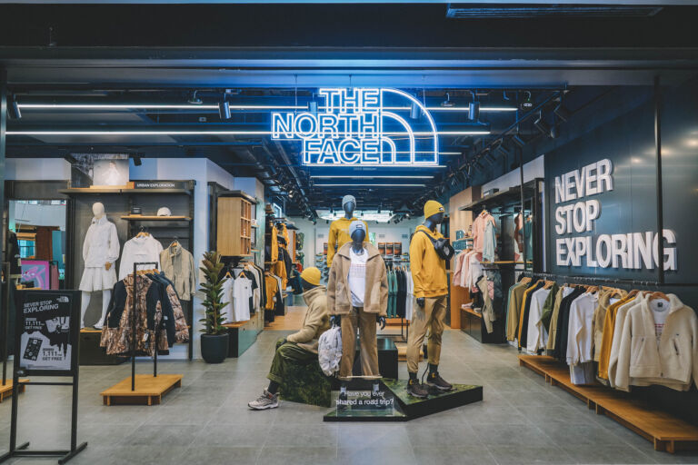 The North Face eröffnet ersten Concept-Store in Südostasien im neuen Retail-Format