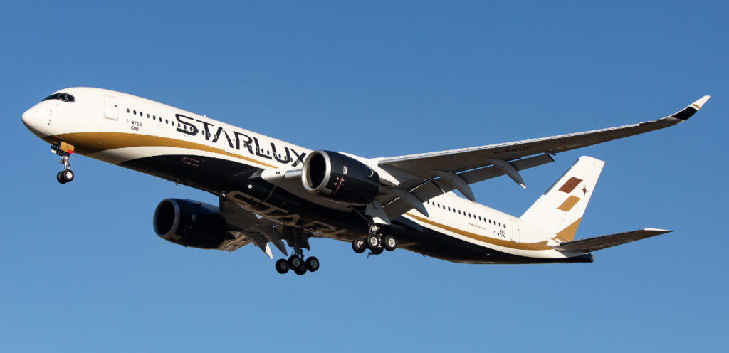 Starlux Airlines aus Taiwan startet erste Europastrecke nach Prag