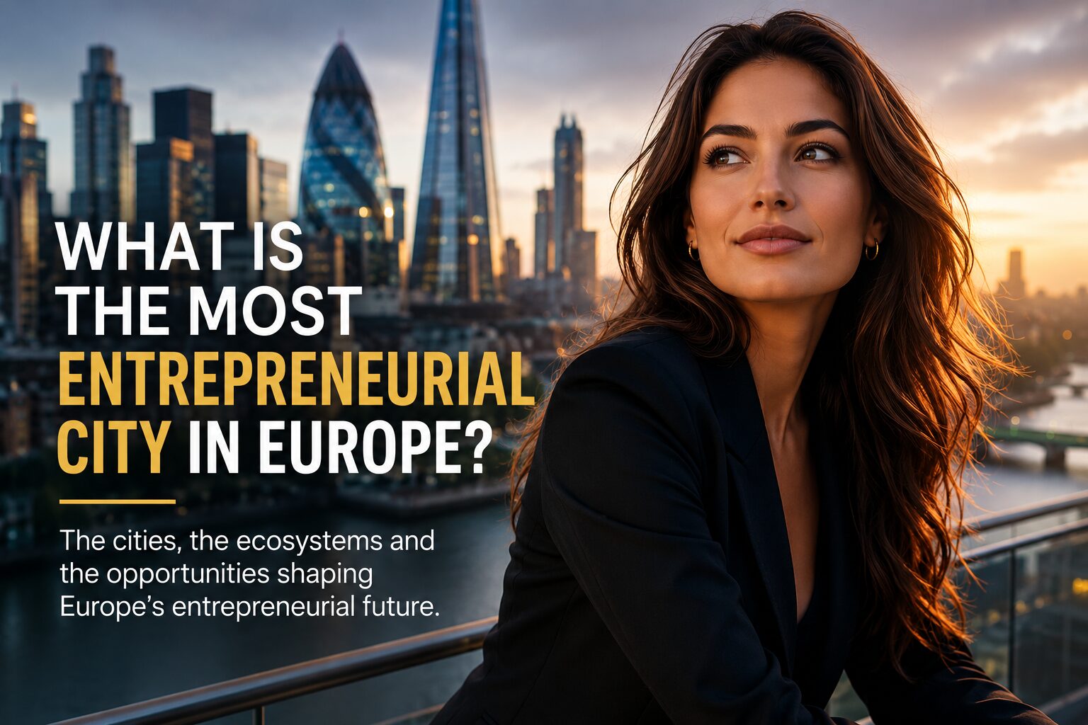 What is the most entrepreneurial city in Europe