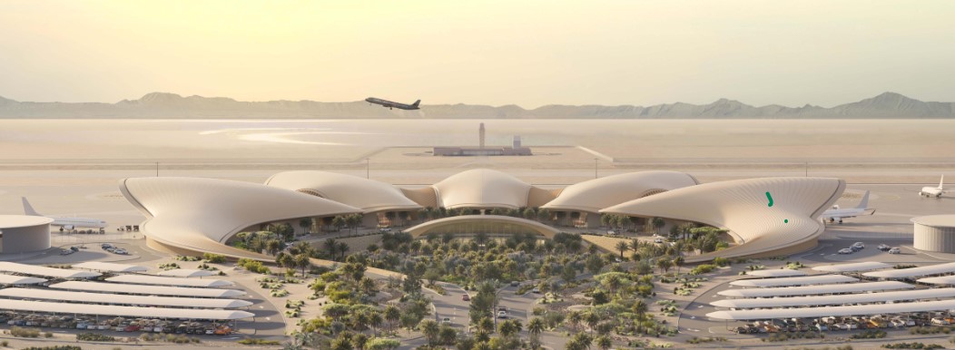 An Airport Built for a Different Riyadh